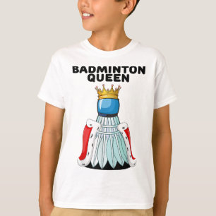 Badminton Queen _ Meisjes Badminton Shirt _ Vrouwe
