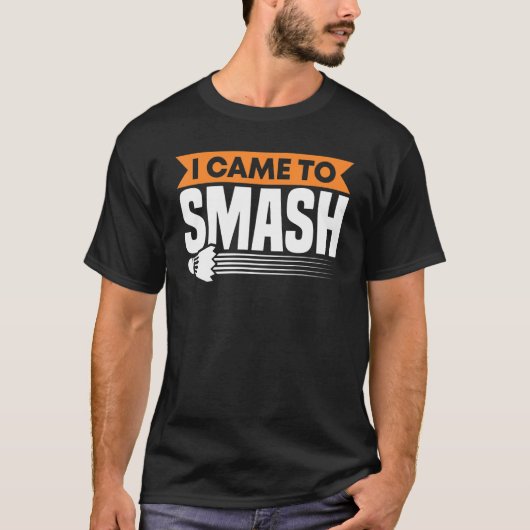 Badminton Racket dat ik heb gemaaid.. ... T-shirt (Voorkant)