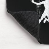 Badminton Racket kreeg het Shuttle Player Badminto Muismat (Hoek)