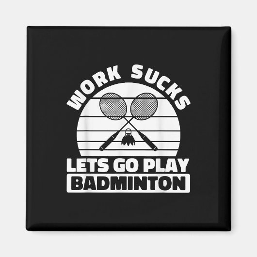 Badminton Racket Player Racket - Team Court Shutt Magneet (Voorkant)