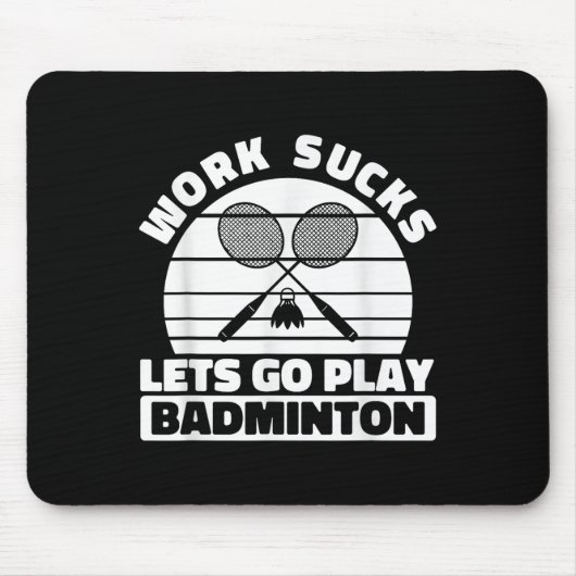 Badminton Racket Player Racket - Team Court Shutt Muismat (Voorkant)