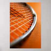 Badminton Racket Poster (Voorkant)