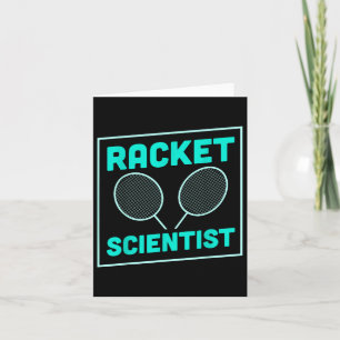 Badminton Racket Scientist Shuttle Kaart