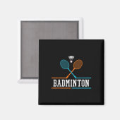 Badminton Racket Shuttle Team Coach Badminton Spee Magneet (Voorkant / Achterkant)