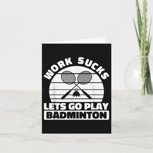 Badminton Racket Speler Racket - Team Veld Shuttle Kaart (Voorkant)