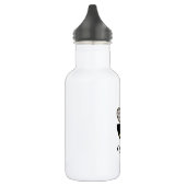 Badminton Rackets Birdie & Girls Name Sport Design Waterfles (Links)