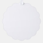 Badminton Rackets Shuttlecock Birdie Ombre Ornament Kaart (Achterkant)