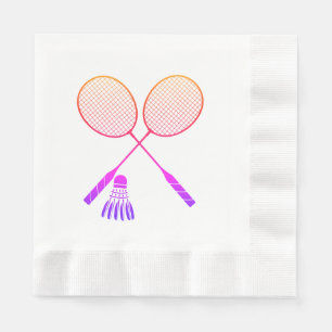 Badminton Rackets Shuttlecock Birdie Ombre Servet