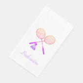 Badminton Rackets Shuttlecock Birdie Ombre Servet (Hoek)