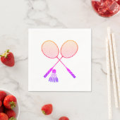 Badminton Rackets Shuttlecock Birdie Ombre Servet (Insitu)