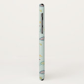 Badminton Rackets Sport Naadloos Patroon Case-Mate iPhone Case (Achterkant/links)