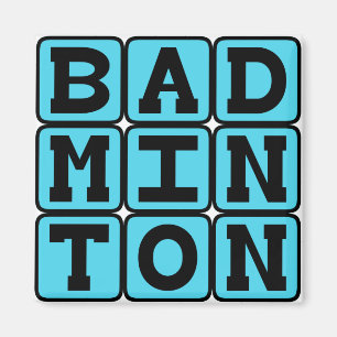 Badminton, Racketsport Magneet