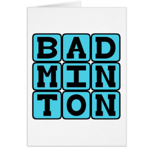 Badminton, Racquet Sport