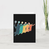 Badminton Retro Racket  Kaart (Voorkant)