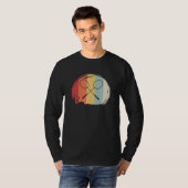 Badminton Retro T-shirt (Voorkant volledig)