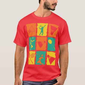 Badminton Retro T-shirt
