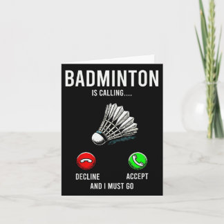 Badminton roept op tot afwijzen Accepteer leuk Gez Kaart