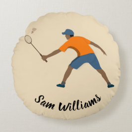 Badminton Rond Kussen