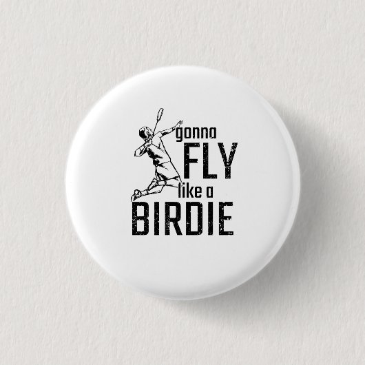 Badminton Ronde Button 3,2 Cm (Voorkant)