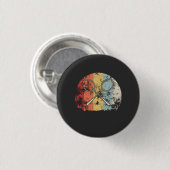 Badminton ronde button 3,2 cm (Voorkant /achterkant)