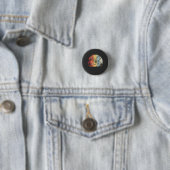 Badminton ronde button 3,2 cm (In situ)