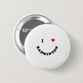 Badminton Ronde Button 5,7 Cm (Voorkant /achterkant)