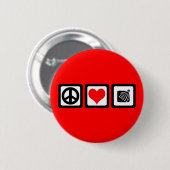 Badminton Ronde Button 5,7 Cm (Voorkant /achterkant)