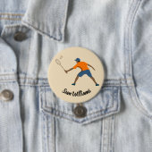 Badminton Ronde Button 7,6 Cm (In situ)