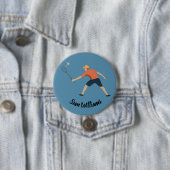 Badminton Ronde Button 7,6 Cm (In situ)