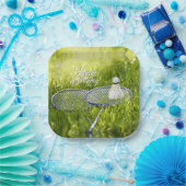 Badminton Set to Go Papieren Bordje (Feest)