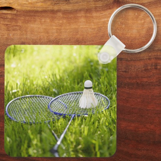 Badminton Set to Go Sleutelhanger (Achterkant)