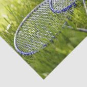 Badminton Set to Go Tissuepapier (Detail)