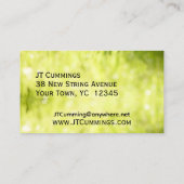 Badminton Set to Go Visitekaartje (Achterkant)