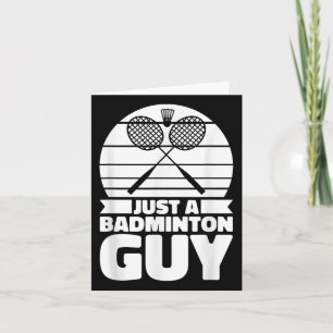 Badminton Shuttle Court Racquet - Alleen een badmi Kaart