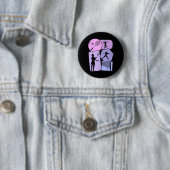 Badminton Shuttle Dames Meisjes Ronde Button 5,7 Cm (In situ)