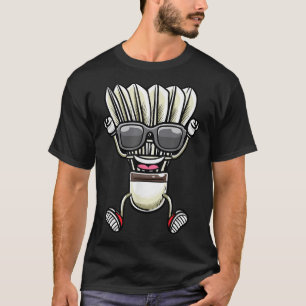 Badminton Shuttle Dansen T-shirt