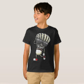 Badminton Shuttle Dansen T-shirt (Voorkant volledig)
