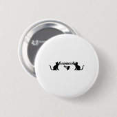 Badminton Shuttle en Katten - Cool Badminton Shutt Ronde Button 5,7 Cm (Voorkant /achterkant)