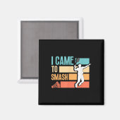 Badminton Shuttle-fanaat Sportracket Coach T Magneet (Voorkant / Achterkant)