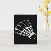 Badminton Shuttle Game Indoor Sports  Kaart (Gele Bloem)