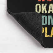 Badminton Shuttle Gezegden Muismat (Hoek)