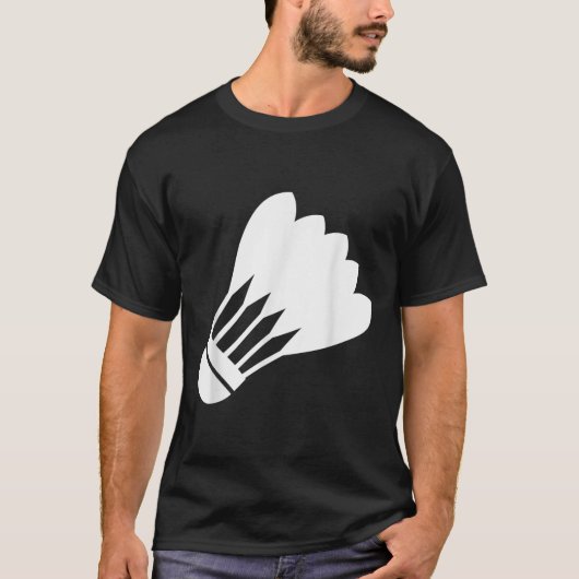 Badminton Shuttle Grappige Sport Speler Cool Cadea T-shirt (Voorkant)