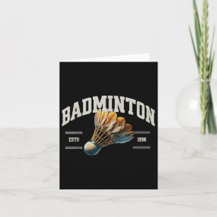 Badminton Shuttle Kaart