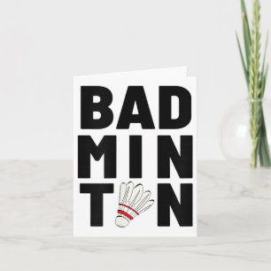 Badminton shuttle  kaart