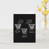 Badminton Shuttle Octrooi Blauwdruk  Kaart (Gele Bloem)