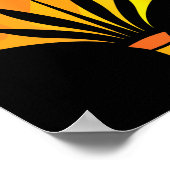 Badminton Shuttle Player Featherball  Poster (Hoek)