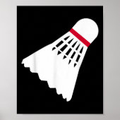 Badminton Shuttle Poster (Voorkant)
