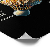 Badminton Shuttle Poster (Hoek)