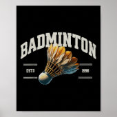 Badminton Shuttle Poster (Voorkant)