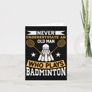 Badminton Shuttle Racket Badminton Player Kaart